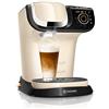 Bosch Hausgeräte Tassimo My Way 2 Capsule TAS6507 - Macchina da caffè con filtro dell'acqua, oltre 70 bevande, completamente automatica, facile da preparare, 1500 Watt, 1,3 litri, colore: Crema