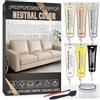 ARCSSAI ARCSSAL Kit di riparazione in vinile e pelle, colore neutro, per divani, giacche, mobili, sedili auto, borsa, perfetta corrispondenza dei colori per autentico, legato, PU, similpelle