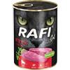 RAFI DOLINA NOTECI RAFI Cat Adult aliment humide avec du veau 400 g
