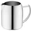 Café Olé Chatsworth CHM-012 - Brocca per latte in acciaio INOX 18/10 di alta qualità, finitura lucida, 0,34 l, per magazzino, accessori per il latte, acciaio inox
