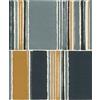 Rasch paperhangings Carta da parati in tessuto non tessuto (Grafisch) blu marrone 10,05 m x 0,53 m fiorentina III 484441