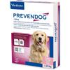 VETPHARMA ANIMAL HEALTH S.L. Virbac Prevendog 2 Collari Medicati Antiparassitari 75cm per Cani Grandi oltre 25kg - Protezione Antizecche e Antizanzare, 2 Pezzi