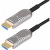 StarTech.com Cavo HDMI StarTech.com Ottico 2.1 Ibrido Attivo (AOC) da 30,4 m, CMP, Classe Plenum, in fibra ottica 8K Ultra High Speed 2.1/2.0, 48Gbps, 60Hz/4K 120Hz, HDR10+/FRL/TMDS/eARC [8K-A-100F-HDMI-CABLE]