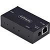 StarTech.com Adattatore da seriale a Ethernet 1 porta, server di dispositivi seriali IP PoE 802.3af per RS232 remoti, montabile parete/su guida DIN, convertitore RJ45 LAN DB9, TAA [I13P-SERIAL-ETHERNET]