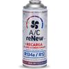 FullCarX AC RENEW Ricarica Aria Condizionata Auto Sostituto Gas Refrigerante R134a e R12, Carica Clima 220g Maggiore Rendimento, Naturale ed Ecologico, Facile da Usare, Ricambio Compatibile con Auto 1992-2017