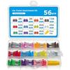Graceme Kit 35 Fusibili Auto Mini ATO/ATC, Assortiti 5A-30A, Per Auto Moto Camper, In Scatola