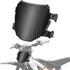 Runfarr Porta Targa Moto, Tabella Portanumero Moto,Tabella Numero Anteriore Targa Moto per Surron Light Bee/Talaria Sting/X160 X260/Eride Pro S SS SR Ebike Minibikes Modello in Fibra di Carbonio