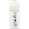 DODIE Biberon - Ciuccio multiuso anti-coliche, 270 ml, colore: blu, 3 mesi