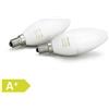 Philips Hue White Ambiance E14 LED candela doppia, dimmerabile, tutte le tonalità di bianco