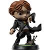 Iron Studios e Minico Harry Potter - Figura di Ron Weasley con bacchetta spezzata