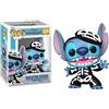 Funko Disney Lilo & Stitch Funko POP! Figurina in vinile dello scheletro Stitch (1234) Esclusiva Entertainment Earth