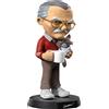 Iron Studios Stan Lee Mini Co. Figurina in PVC Stan Lee con gatto brontolone 14 cm