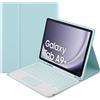 STRADO Custodia per tastiera touchpad Bluetooth Galaxy Tab A9 Plus (blu)