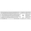 HP Mouse e tastiera wireless HP 230, dimensioni complete (100%), wireless, RF wireless, interruttore a membrana, bianco, include mouse