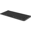 Rapoo uck-6001 tastiera ultrapiatta 8in1 hub multiporta USB-C nero