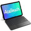 inateck Tastiera ultraleggera Inateck per iPad 10/11 (16ª gen., 2025), iPad Air 11" (M4/M3/M2, 2026/2025/2024), Air 5/4, Pro 11 (4/3/2/1), staccabile, con touchpad