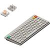 NuPhy Node 75 Tastiera meccanica wireless Low-Profile QWERTY US / Lunar White / Blush nano
