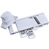 Alpina 871125295450 Grattugia multifunzione, Acciaio Inossidabile, Bianco, 31,5 x 11 x 4,3 cm