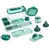 Genius Nicer Dicer Fusion Julietti, Set affettatutto, 16 Pezzi -