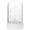 DecoKing Ilum Snowflake - Decorazione a LED a forma di cupola di vetro