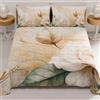 PETTI Artigiani Italiani - Copriletto Singolo Estivo 170x260cm 100 g/m² Double Face, Trapuntino Letto Singolo Primaverile, Trapunta Leggera, Floreale 154, 100% Made in Italy