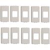 oniroview Adattatore Inserto Keystone per Frutto RJ45 Compatibile Ticino Matix Bianco (10)