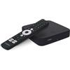 STRONG - Streaming Box Android TV 4K UHD - SRT 423 - Chromecast integrato - DVB-T2 e ricevitore via cavo - Controllo vocale - Dolby Vision Atmos - Google Play, Netflix, Prime Video, Disney+ - Nero