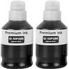 LAIPENG GI-50 GI50 Inchiostro Compatibile con Canon PIXMA GM2050 GM4050 G5050 G6050 G7050 Stampante Multipla a 2 Nero (Nero*2)