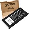 BLESYS 357F9 Batteria per Dell Inspiron 15 Gaming 7567 7566 7559 7557 5577 5576 Series [11.4V 82Wh]