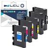 LCL Cartucce d'inchiostro a sublimazione Compatibile SG400 SG800 SG400NA SG800NA PRINTAN DINK High Yield (2KCMY) Sostituzione per Sawgrass Virtuoso SG400 SG800 SG400NA EU SG800NA RICOH SG3110 SG2100N