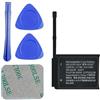 ERYNK A2327 - Batteria di ricambio per Apple Watch Series 6, 44 mm, A2293, A2294, A2375, A2376, con set di attrezzi