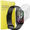 Blueshaweu Pellicola protettiva compatibile con Blackview R1 Smartwatch da 1,47 pollici, HD trasparente, pellicola protettiva flessibile in TPU [6 pezzi] per Blackview R1 Smartwatch