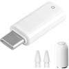 JiaHeHe Adattatore per Apple Pencil 1 a USB-C, adattatore di ricarica Pencil 1° generazione, porta di ricarica senza fili, supporta l'accoppiamento Bluetooth, dispositivo USB-C, perfetto per iPad 10° Gen 2022