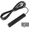 TASSFROO Antenna Autoradio, Adattatore Antenna Autoradio, Universale ANT-309 Adattatore AM FM Adattatores DIN Antennas Amplificata Auto Ideale per Auto Camion SUV, 3 Metri