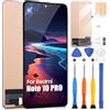 ARSSLY Display per Xiaomi Redmi Note 10 Pro 4G M2101K6G LCD Schermo per Redmi Note 10 Pro Max M2101K6I Sostituzione Schermo Touchscreen Digitizer Assemblea con Riparazione Kit
