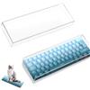 MAMBASNAKE 60% Keyboard Dust Cover, Water Resistant Clear Acrylic Keypads Cover for 60% Compact Computer Keyboard Mechanical Gaming Wireless, 11.5 * 4 * 1.1 in, Compatible with K60 K61 GK61 SK61 K65