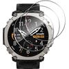 Lutree per Amazfit T-Rex Ultra 2 Vetro Temperato, 3 Pezzi HD Durezza 9H Pellicola Protettiva, Anti-Impronte Anti-Graffio Senza Bolle Protezione Schermo