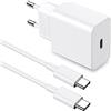 iMangoo USB C Rapido Caricatore per Google Pixel 10 9Pro XL 8Pro 9a 8a 7a 6 6Pro,18W Typ C Caricabatterie Spina Alimentatore Presa Carica Adattatore con Cavo USB C 1M per Pixel 5 5a 5G 4 4a 5G 4XL 3a 3a XL