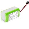 FUNMALL Batteria per Ecovacs Deebot 14.4V 3.0Ah Ricambio N79, N79S, DN622 per Eufy RoboVac 11, 11S, 11S MAX, 12,15C,15C MAX, 25C,30,30C, 35C per Conga 990,950 1090,1790,1990 (Rosso)