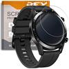 REY Pack 6X Pellicola salvaschermo per Huawei Watch GT 42mm - Watch GT 2 42mm - Huawei Watch Ultimate, qualità Premium