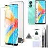 RongZy LCD Schermo per Oppo A78 4G Display di Ricambio Touch Screen Digitizer Parti di Riparazione per Oppo A78 4G CPH2565 LCD Display con Strumenti(Nero con Cornice, 6.43)