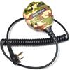 HYSHIKRA Microfono/altoparlante, 2 pin L-CONNECTOR Compatibile con Midland G7 pro G9 pro XT70 XT60 XT50 XT40 XT30 MA26-XL C515.05 (mimetico)