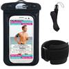 SwimCell Fascia Da Braccio Impermeabile Per Telefono - Da Corsa E Nuoto. Per TUTTI I Telefoni STANDARD Fino A 15.5cm: iPhone,Pro Samsung Galaxy Android. Inclusi Fascia Alta Visibilità E Cordino.
