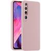 HULLIN Custodia per Telefono in Silicone Colorato, Adatta per Xiaomi MI 10 5G (6.67) - Polvere di sabbia