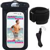 SwimCell Fascia Da Braccio Impermeabile Per Telefono - Da Corsa E Nuoto. Per TUTTI I Telefoni STANDARD Fino A 17cm: iPhone,Pro Samsung Galaxy Android. Inclusi Fascia Alta Visibilità E Cordino.