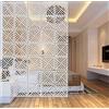 BMIDRUT Lot de 12 pannelli divisori da appendere - Divisorio per stanza fai da te - Decorazione murale - tutti gli accessori inclusi - Bianco (29 x 29 cm, M3)