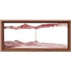 AzureLeap Pittura di Sabbia che Scorre Quadro 3D Sabbia Dinamica Paesaggio Marino, Decorazioni per Casa e Ufficio Giocattolo da Scrivania per Adulti Cornice in Legno [Caffè-14]