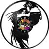 Il Catoju del Vinile Il vatoju del vinile- orologio da parete in vinile fantasy- design final fantasy VIII- decorazione per salotto, cameretta o uffcio- idea regalo per gli amanti dei videogames- orologio silenzioso
