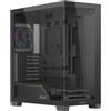 NOUA CASE ATX GAMING NO PSU IRON VK120 2USB3 1USBC 1FAN RGB VETRO - CS0125PC-VK100