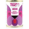 Natural code dog 404 manzo, patate dolci e mirtilli 400gr